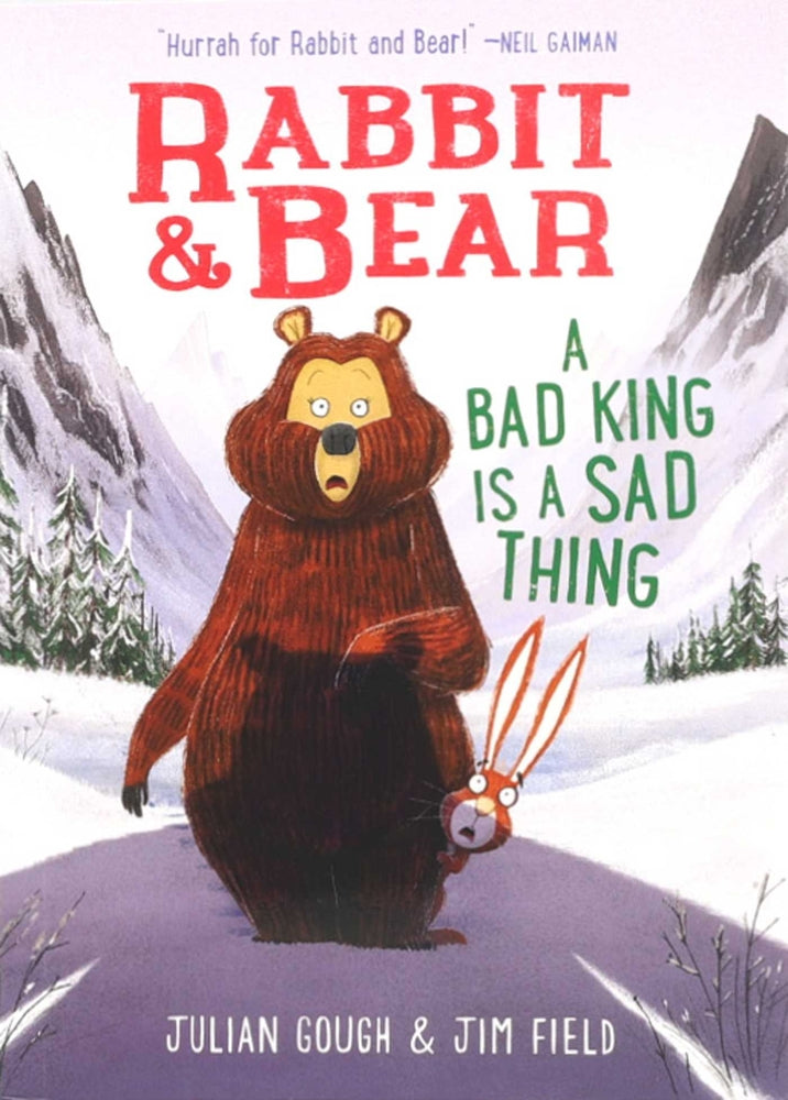 Book cover for Rabbit & Bear: A Bad King Is a Sad Thing