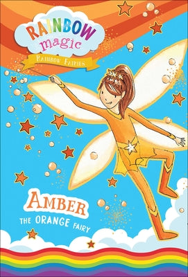 Book cover for Rainbow Magic Rainbow Fairies Book #2: Amber the Orange Fairy