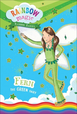 Book cover for Rainbow Magic Rainbow Fairies Book #4: Fern the Green Fairy