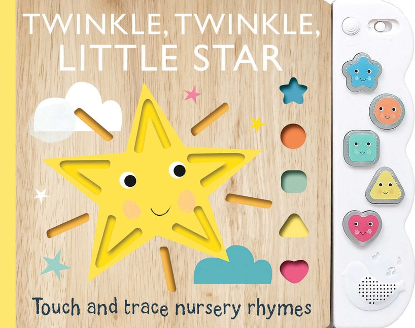 Book cover for Touch and Trace Nursery Rhymes: Twinkle, Twinkle Little Star with 5-Buttton Light and Sound