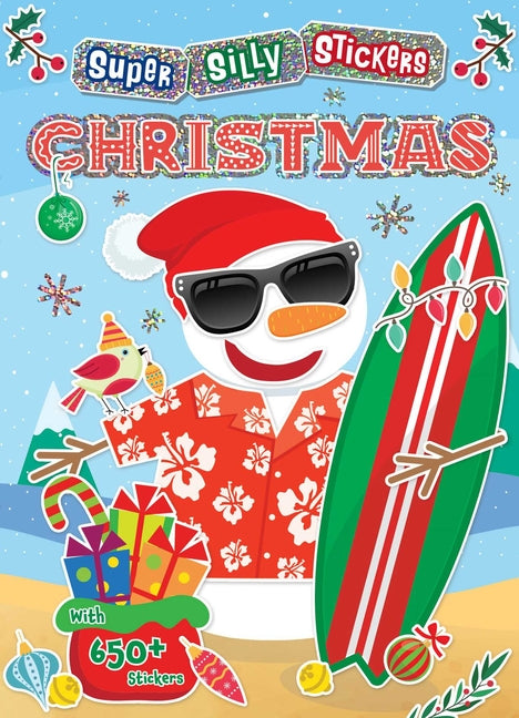 Book cover for Super Silly Stickers: Christmas