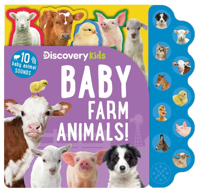 Book cover for Discovery Kids: Baby Farm Animals!