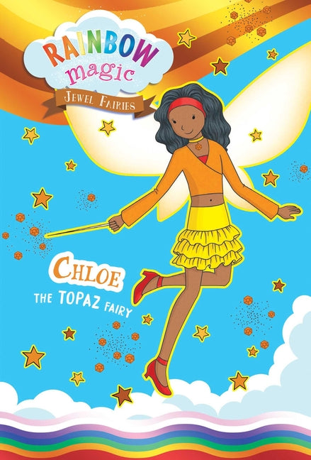 Book cover for Rainbow Magic Jewel Fairies #4: Chloe the Topaz Fairy
