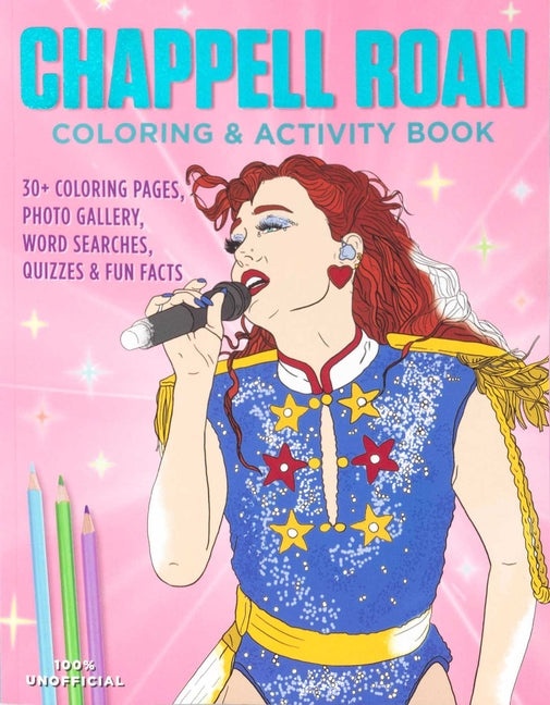 Book cover for Chappell Roan Coloring & Activity Book