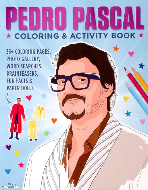 Book cover for Pedro Pascal Coloring & Activity Book