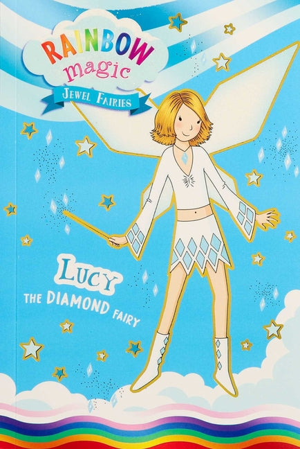 Book cover for Rainbow Magic Jewel Fairies #7: Lucy the Diamond Fairy