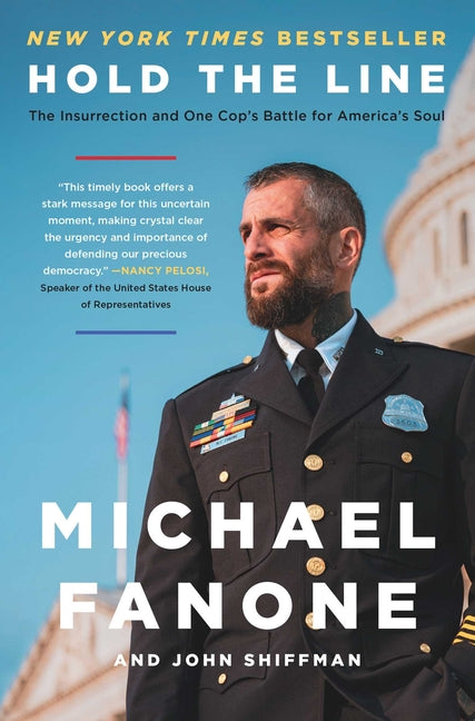 Book cover for Hold the Line: The Insurrection and One Cop's Battle for America's Soul