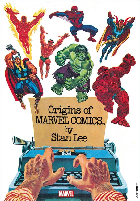 Book cover for Origins of Marvel Comics