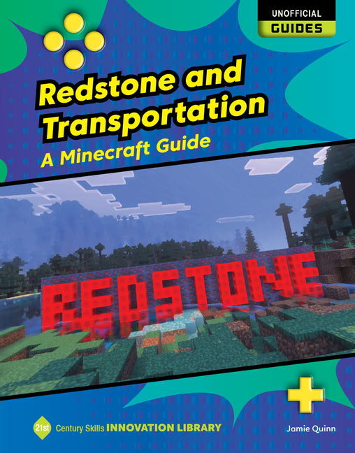 Book cover for Redstone and Transportation: A Minecraft Guide