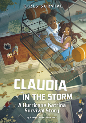 Book cover for Claudia in the Storm: A Hurricane Katrina Survival Story