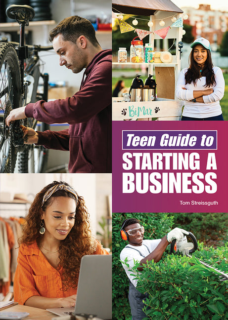 Book cover for Teen Guide to Starting a Business