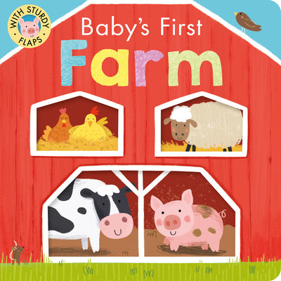 Book cover for Baby's First Farm: With Sturdy Flaps