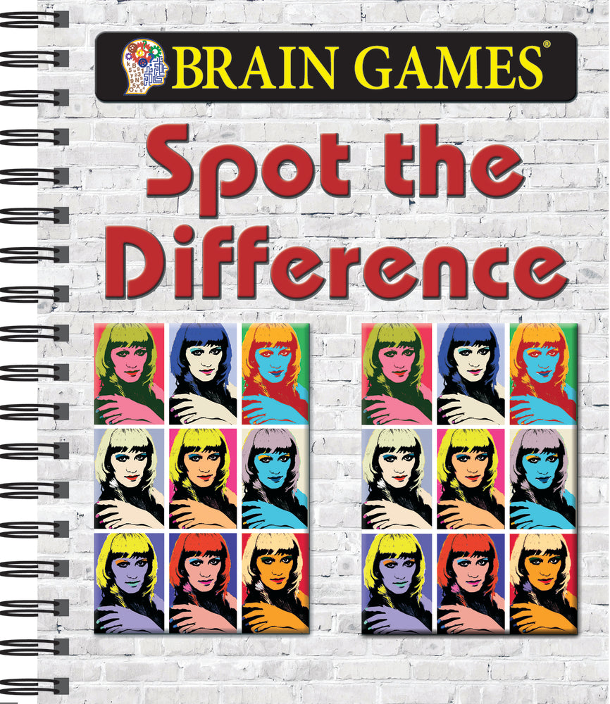 Book cover for Brain Games - Spot the Difference