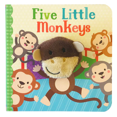 Book cover for Five Little Monkeys