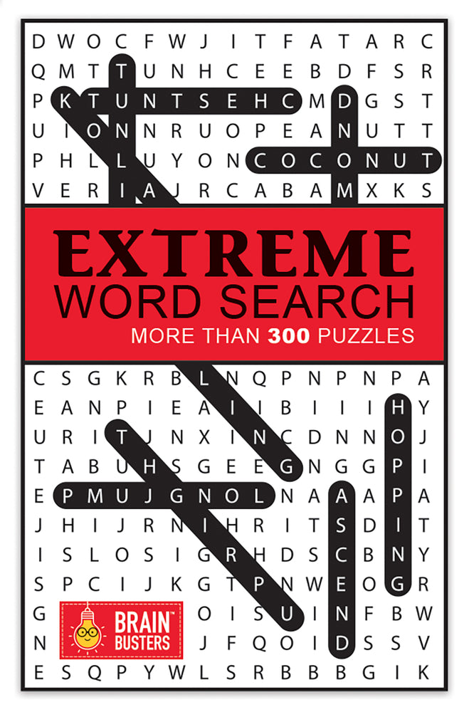 Book cover for Extreme Word Search: With 300 Puzzles