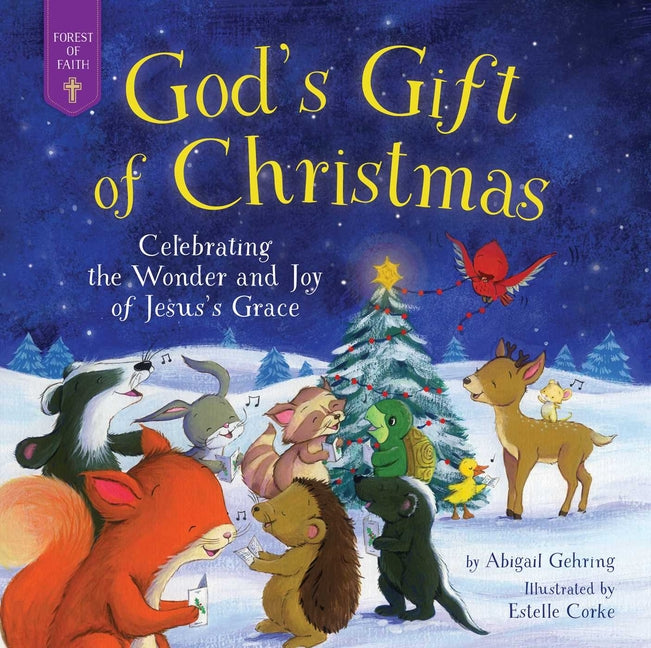 Book cover for God's Gift of Christmas: Celebrating the Wonder and Joy of Jesus's Grace