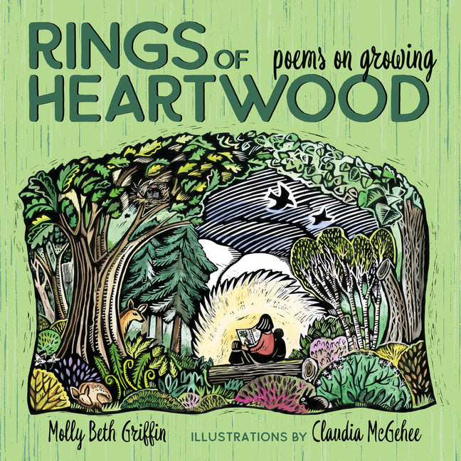Book cover for Rings of Heartwood: Poems on Growing