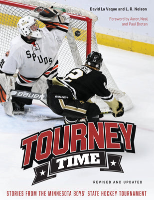 Book cover for Tourney Time: Stories from the Minnesota Boys State Hockey Tournament