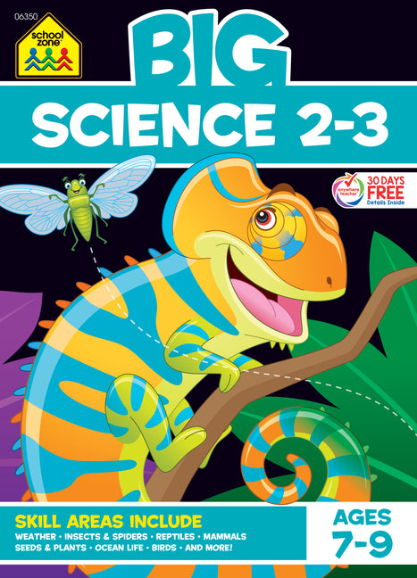 Book cover for School Zone Big Science 2-3 Workbook
