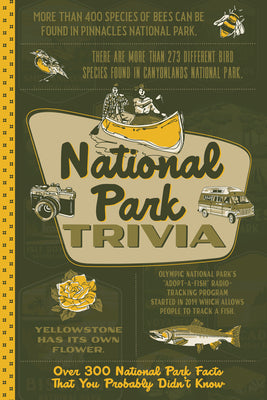 Book cover for National Park Trivia Softcover Book
