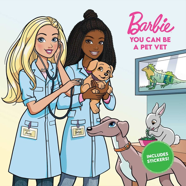 Book cover for Barbie: You Can Be a Pet Vet