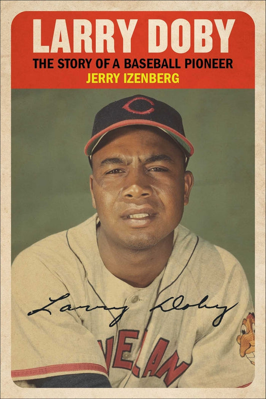 Book cover for Larry Doby in Black and White: The Story of a Baseball Pioneer