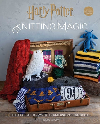 Book cover for Harry Potter: Knitting Magic: The Official Harry Potter Knitting Pattern Book
