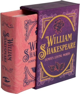 Book cover for William Shakespeare: Famous Loving Words (Tiny Book)