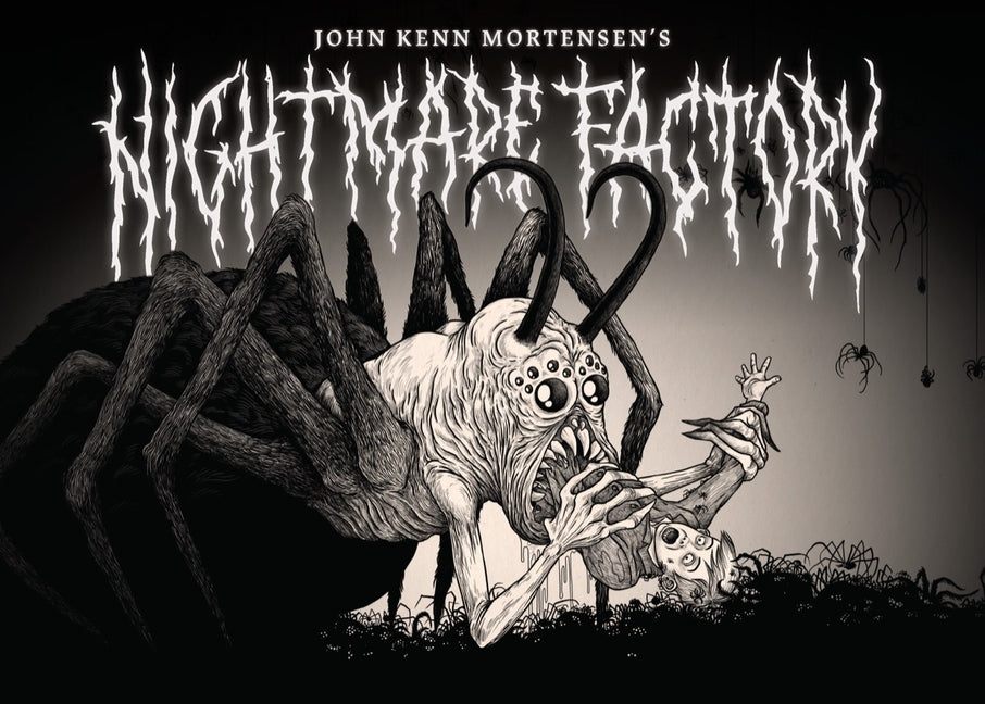 Book cover for John Kenn Mortensen's Nightmare Factory