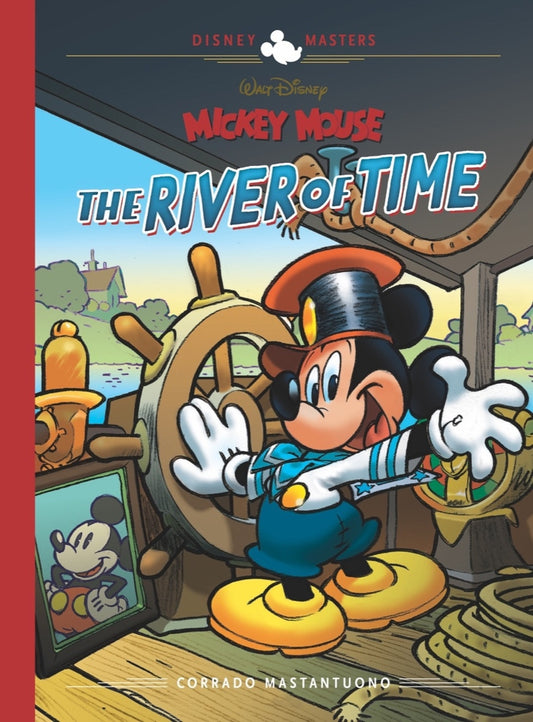 Book cover for Walt Disney's Mickey Mouse: The River of Time: Disney Masters Vol. 25