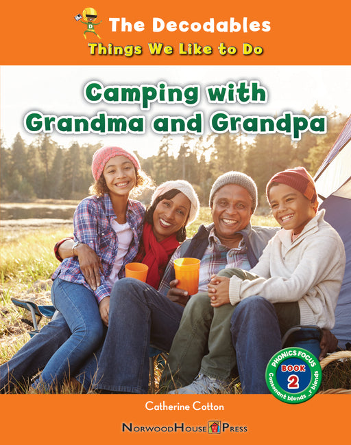 Book cover for Camping with Grandma and Grandpa