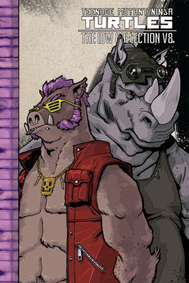 Book cover for Teenage Mutant Ninja Turtles: The IDW Collection Volume 8