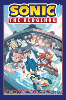 Book cover for Sonic the Hedgehog, Vol. 3: Battle for Angel Island