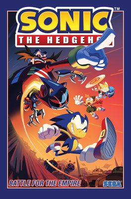 Book cover for Sonic the Hedgehog, Vol. 13: Battle for the Empire