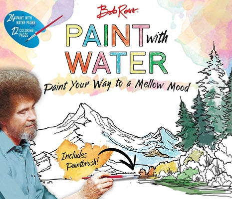 Book cover for Bob Ross Paint with Water