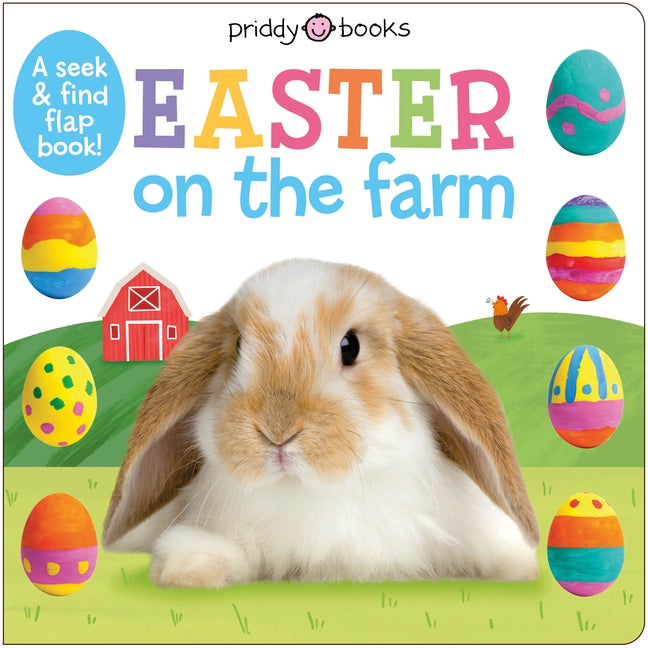 Book cover for Easter on the Farm: A Seek & Find Flap Book