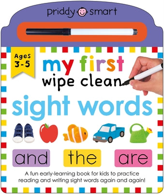 Book cover for My First Wipe Clean Sight Words