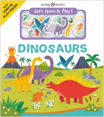 Book cover for Let's Learn & Play!: Dinosaurs