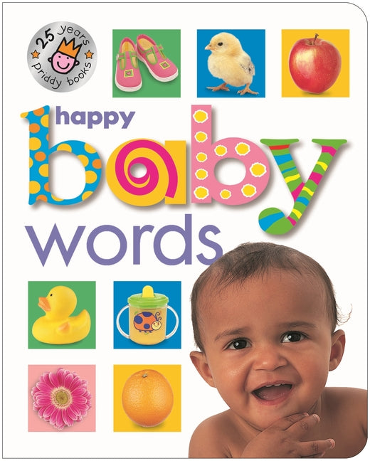 Book cover for Happy Baby Words (25th Anniversary)