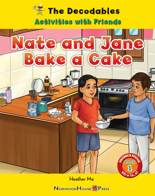 Book cover for Nate and Jane Bake a Cake
