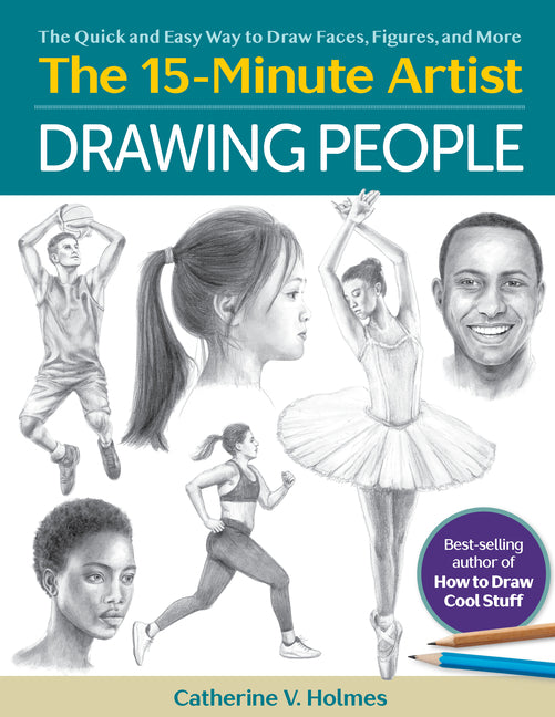 Book cover for Drawing People: The Quick and Easy Way to Draw Faces, Figures, and More