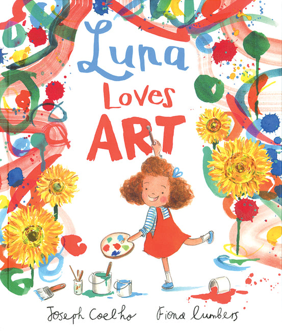 Book cover for Luna Loves Art