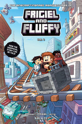 Book cover for The Minecraft-Inspired Misadventures of Frigiel & Fluffy Vol 4