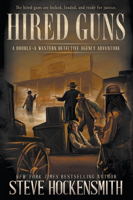 Book cover for Hired Guns: A Western Novel