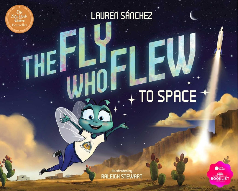 Book cover for Fly Who Flew to Space (with Removable Glow-In-The-Dark Poster)