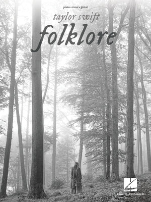 Book cover for Taylor Swift - Folklore: Piano/Vocal/Guitar Songbook