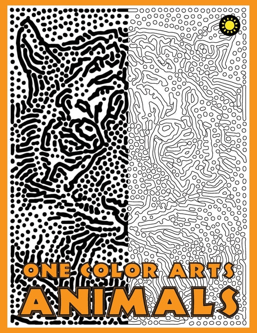 Book cover for One Color ARTS: New Type of Relaxation & Stress Relief Coloring Book for Adults