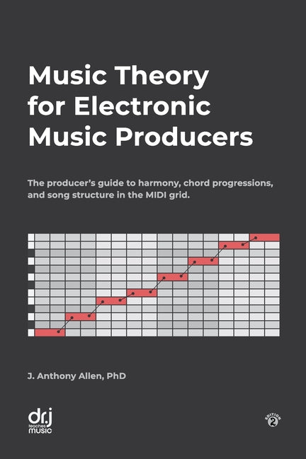 Book cover for Music Theory for Electronic Music Producers: The producer's guide to harmony, chord progressions, and song structure in the MIDI grid.