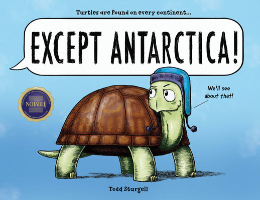Book cover for Except Antarctica