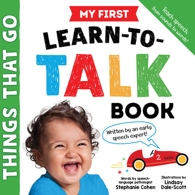 Book cover for My First Learn-To-Talk Book: Things That Go
